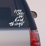 Load image into Gallery viewer, Autós matrica - Motivációs szöveg - Képes vagy rá!