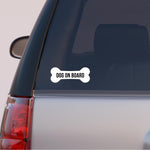 Load image into Gallery viewer, Autós matrica - Dog on board - Csont