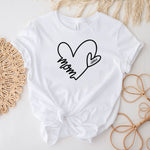 Load image into Gallery viewer, Anyáknak ajándék póló - SAJÁT NEVEKKEL KÉRHETŐ - LOVE  MOM
