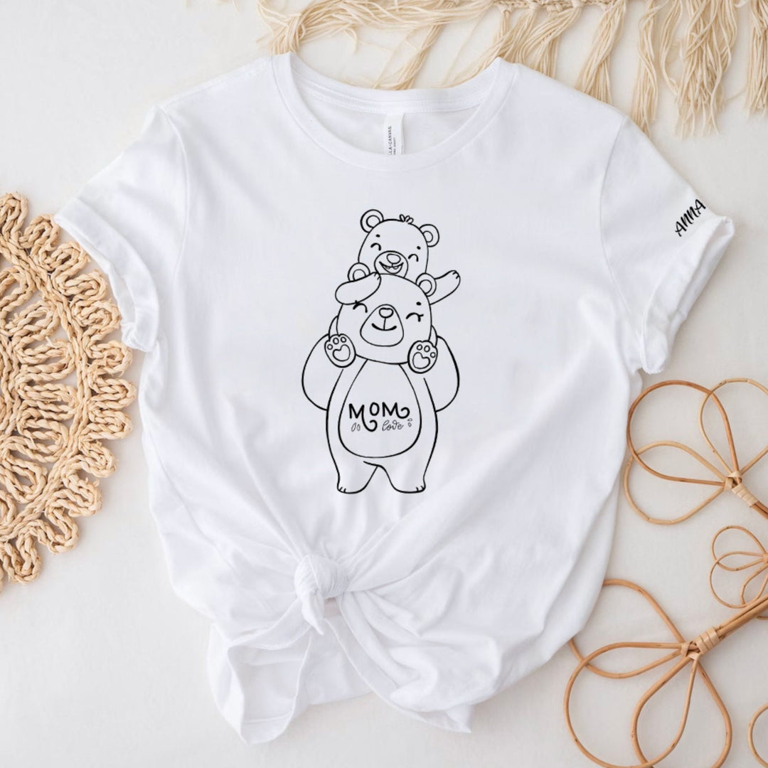 Anyáknak ajándék póló - SAJÁT NEVEKKEL KÉRHETŐ - MAMAMACI