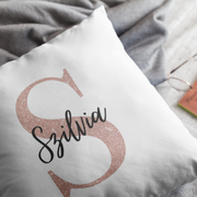 Párnahuzatra vasalható - SAJÁT NÉVVEL KÉRHETŐ - monogramm