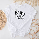 Load image into Gallery viewer, Anyáknak ajándék póló - SAJÁT NEVEKKEL KÉRHETŐ - Boy mom
