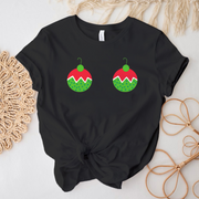 Karácsonyi póló - Cici dísz