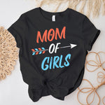 Load image into Gallery viewer, Anyáknak ajándék póló - MOM of GIRLS
