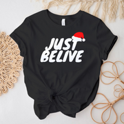 Karácsonyi póló matrica - Just Belive