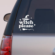 Autós matrica - BOSZORKÁNYOS - Witch Please