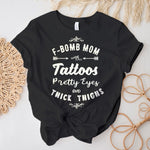 Load image into Gallery viewer, Anyáknak ajándék póló - MOM tattoos
