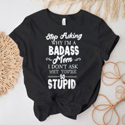 Anyáknak ajándék póló Karácsonyra - badass