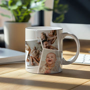 Fényképes Bögre – Egyedi Ajándék, Tele Emlékekkel! ☕ (6 képes-polaroid)