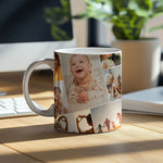 Load image into Gallery viewer, Fényképes Bögre – Egyedi Ajándék, Tele Emlékekkel! ☕ (7 képes nagymamáknak)
