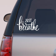 Autós matrica - Motivációs szöveg - Lélegezz