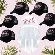 LÁNYBÚCSÚS BASEBALL SAPKA FÁTYOLLAL IS