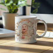 Fényképes Bögre – Egyedi Ajándék, Tele Emlékekkel! ☕ (1 képes - baba)