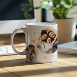 Load image into Gallery viewer, Fényképes Bögre – Egyedi Ajándék, Tele Emlékekkel! ☕ (3 képes-kör)
