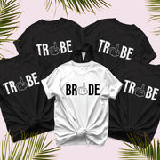 Lánybúcsús csapat pólók - Bride & Tribe
