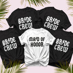 Load image into Gallery viewer, Lánybúcsús csapat pólók - BRIDE CREW - unisex fazon 5XL-ig
